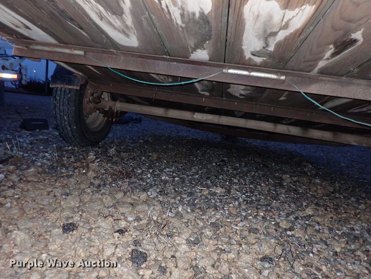 image for item GR9641 2005 W.H. Moore tilt deck utility trailer