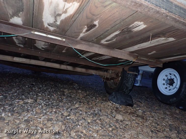 image for item GR9641 2005 W.H. Moore tilt deck utility trailer