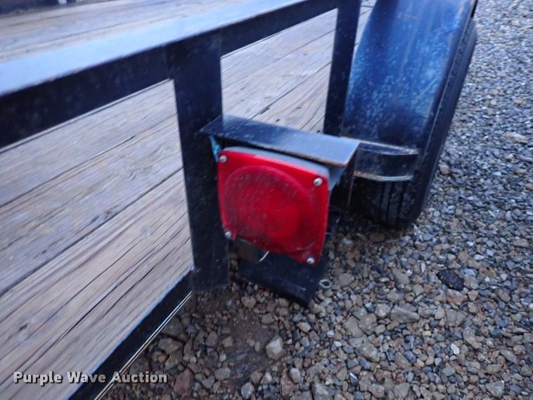 image for item GR9641 2005 W.H. Moore tilt deck utility trailer