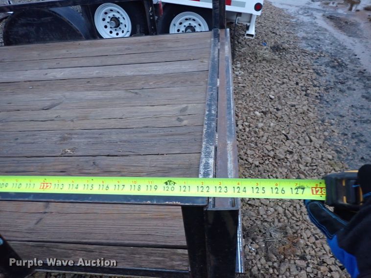 image for item GR9641 2005 W.H. Moore tilt deck utility trailer