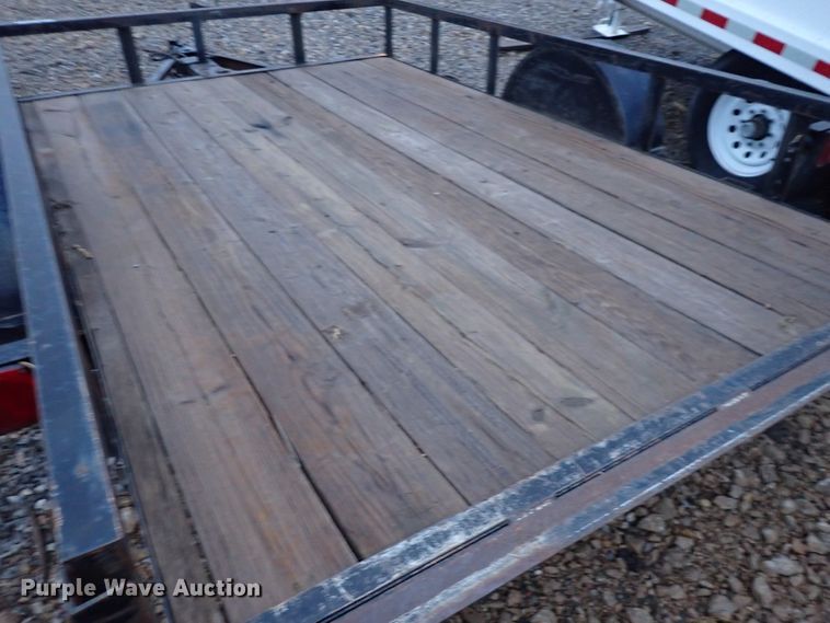 image for item GR9641 2005 W.H. Moore tilt deck utility trailer