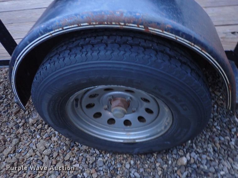 image for item GR9641 2005 W.H. Moore tilt deck utility trailer