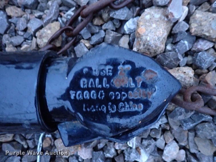 image for item GR9641 2005 W.H. Moore tilt deck utility trailer