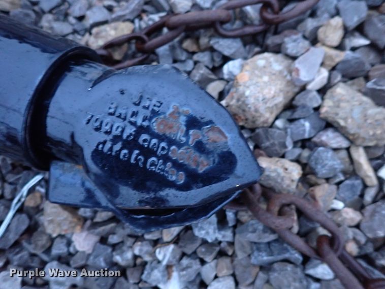 image for item GR9641 2005 W.H. Moore tilt deck utility trailer