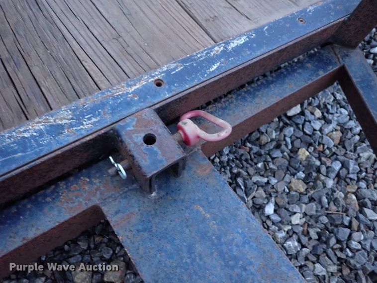 image for item GR9641 2005 W.H. Moore tilt deck utility trailer