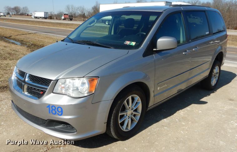 image for item GT9626 2014 Dodge Grand Caravan  handicap accessible van