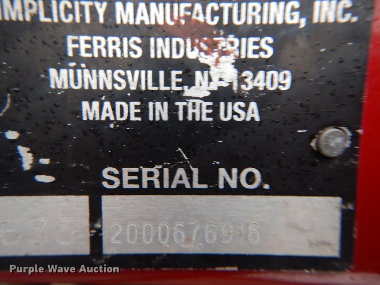 image for item GT9705 Ferris Comfort Control DD  ZTR mower