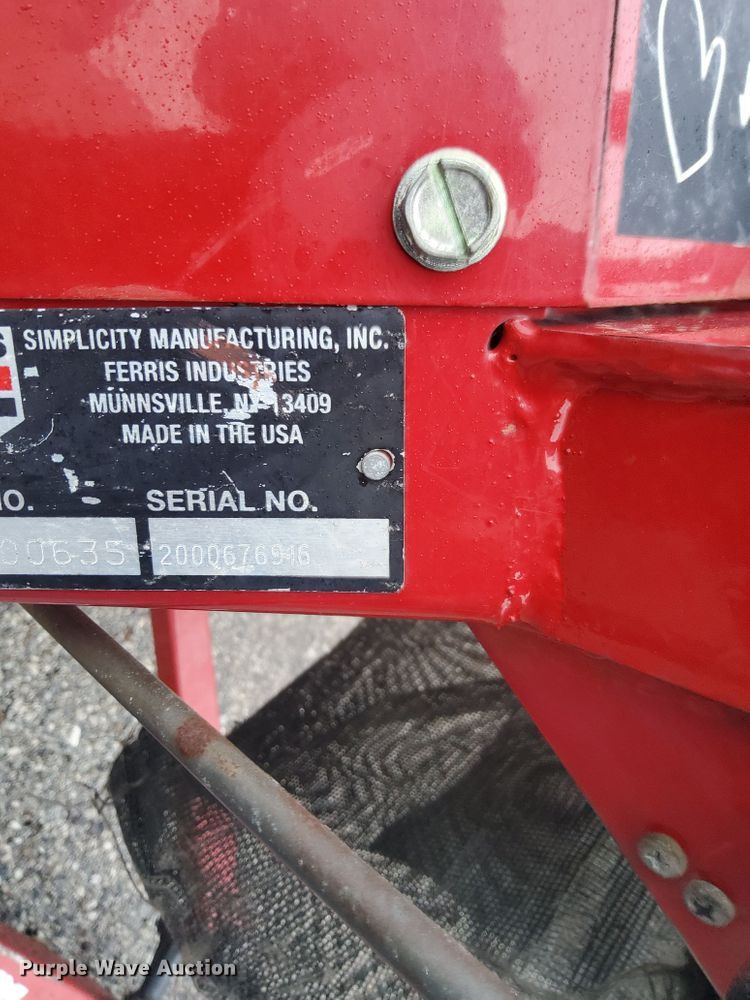 image for item GT9705 Ferris Comfort Control DD  ZTR mower