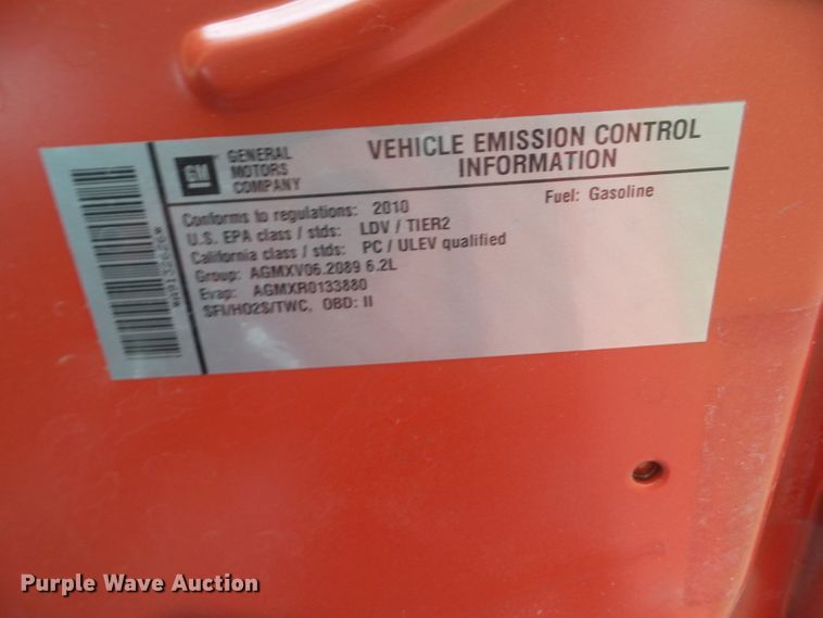 image for item HF9831 2010 Chevrolet Camaro SS