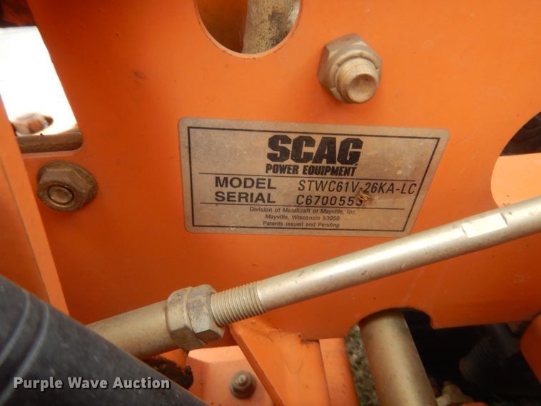 image for item HG9536 Scag Wildcat  ZTR lawn mower