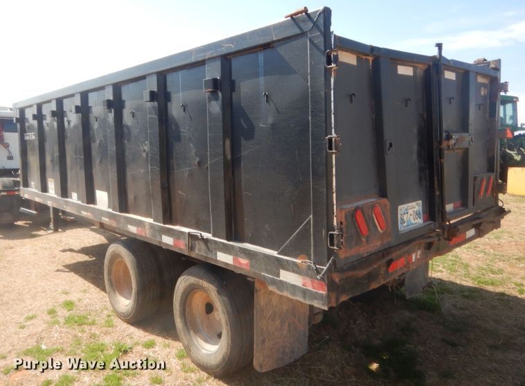 image for item HG9689 2016 Big Tex 25DU-18BK8SIR dump trailer