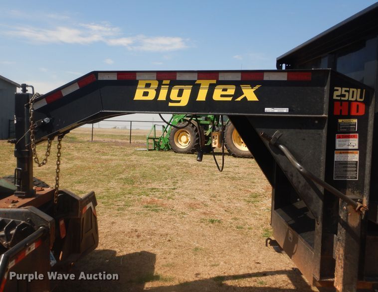 image for item HG9689 2016 Big Tex 25DU-18BK8SIR dump trailer