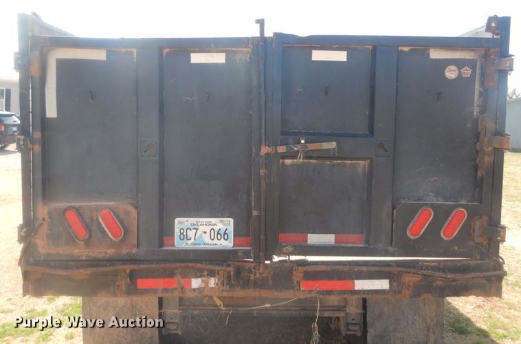 image for item HG9689 2016 Big Tex 25DU-18BK8SIR dump trailer