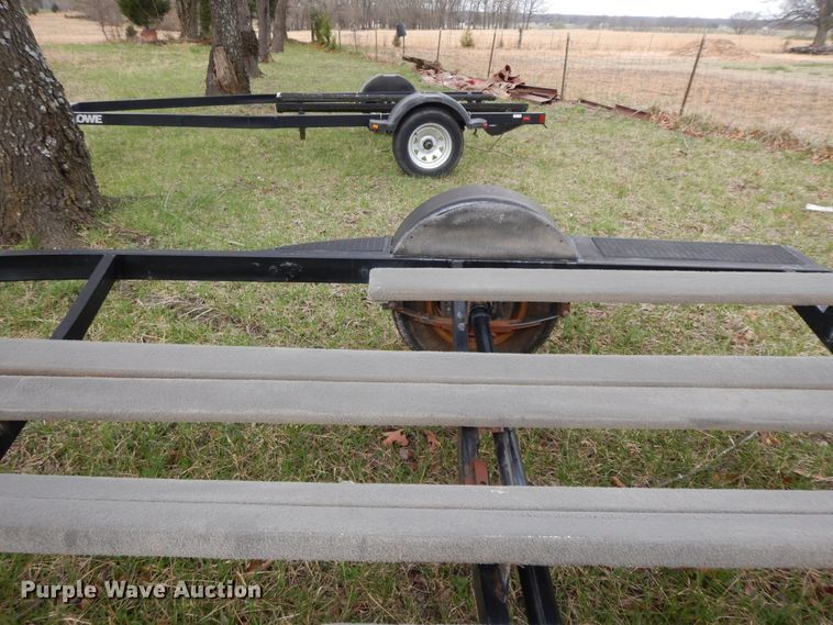 image for item HO9336 1997 Bass Trailstar boat trailer