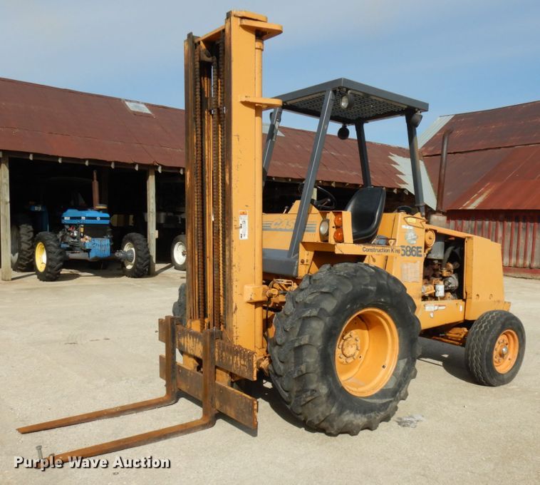 image for item HR9016 Case 580E  forklift