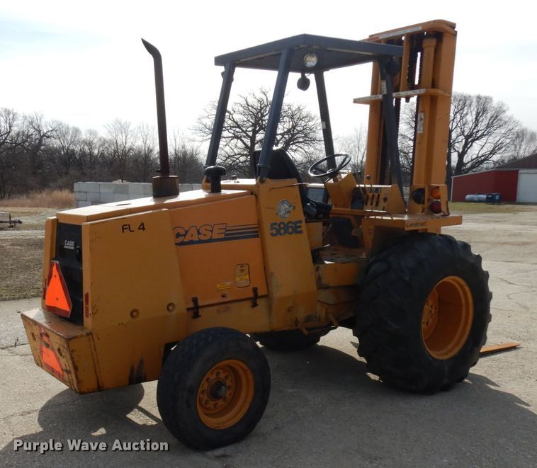 image for item HR9016 Case 580E  forklift