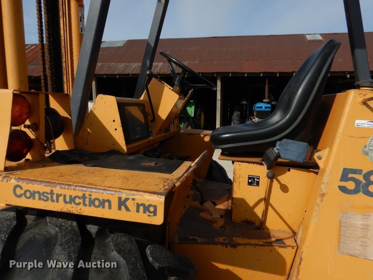 image for item HR9016 Case 580E  forklift