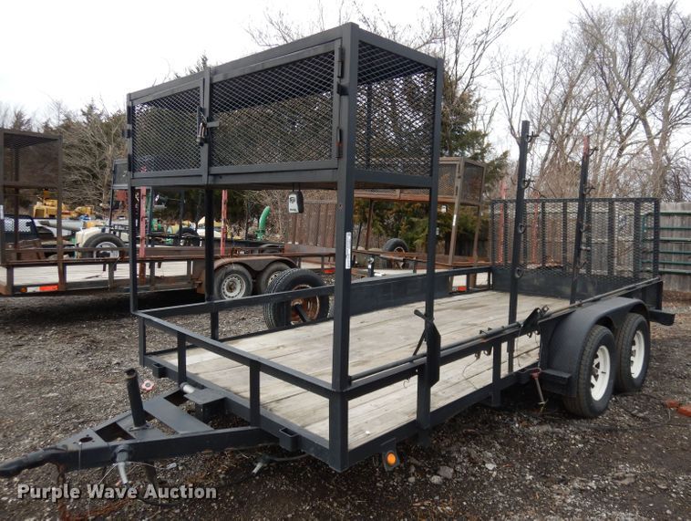image for item HU9068 2000 Buck Dandy utility trailer