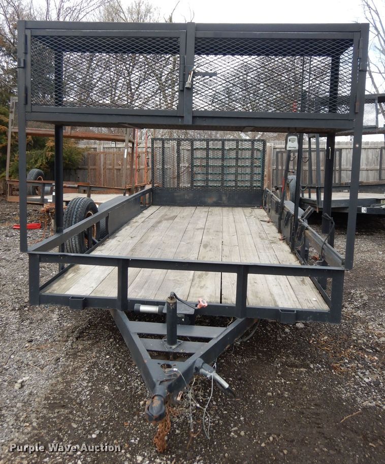 image for item HU9068 2000 Buck Dandy utility trailer