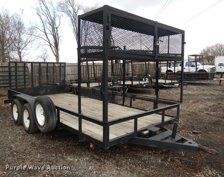 image for item HU9068 2000 Buck Dandy utility trailer
