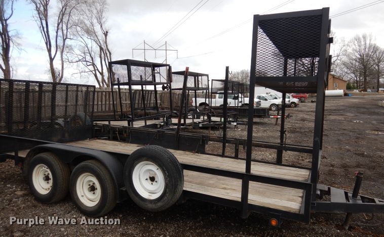 image for item HU9068 2000 Buck Dandy utility trailer