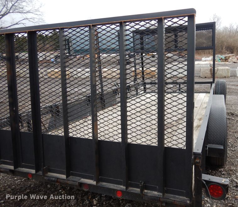 image for item HU9068 2000 Buck Dandy utility trailer