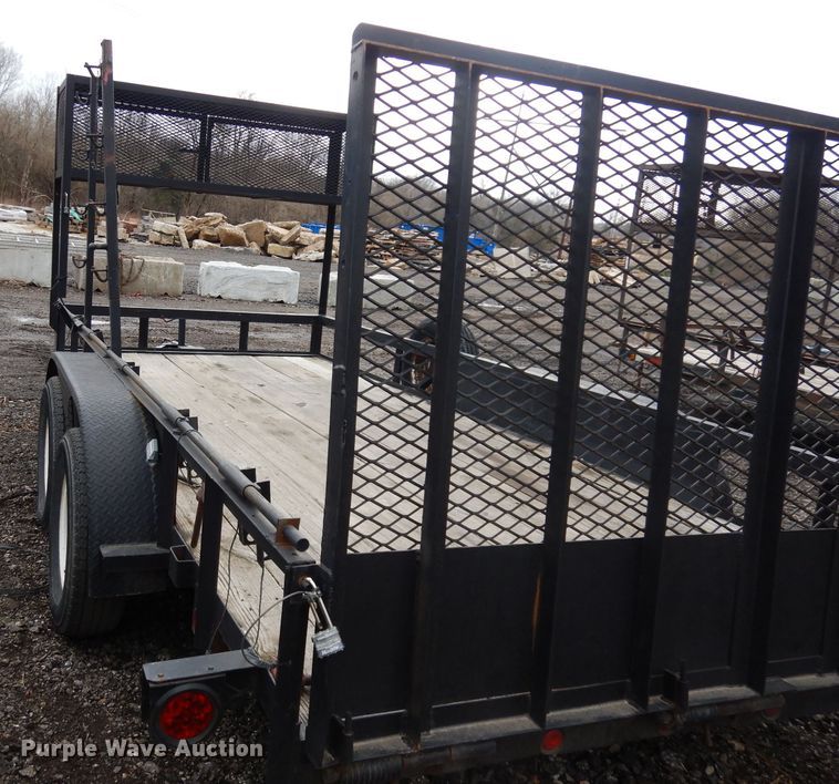 image for item HU9068 2000 Buck Dandy utility trailer