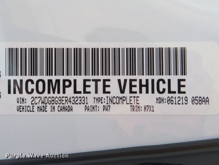 image for item HV9707 2014 Dodge Grand Caravan handicap accessible van