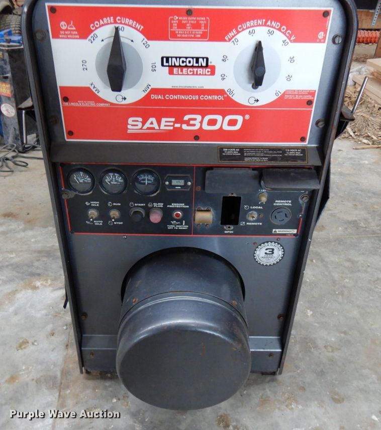 image for item IA9481 Lincoln Electric SAE-300  welder/generator