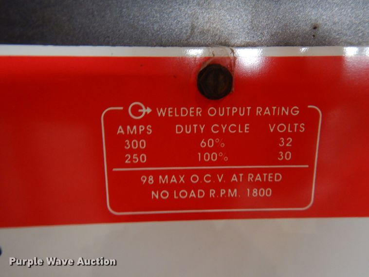 image for item IA9481 Lincoln Electric SAE-300  welder/generator