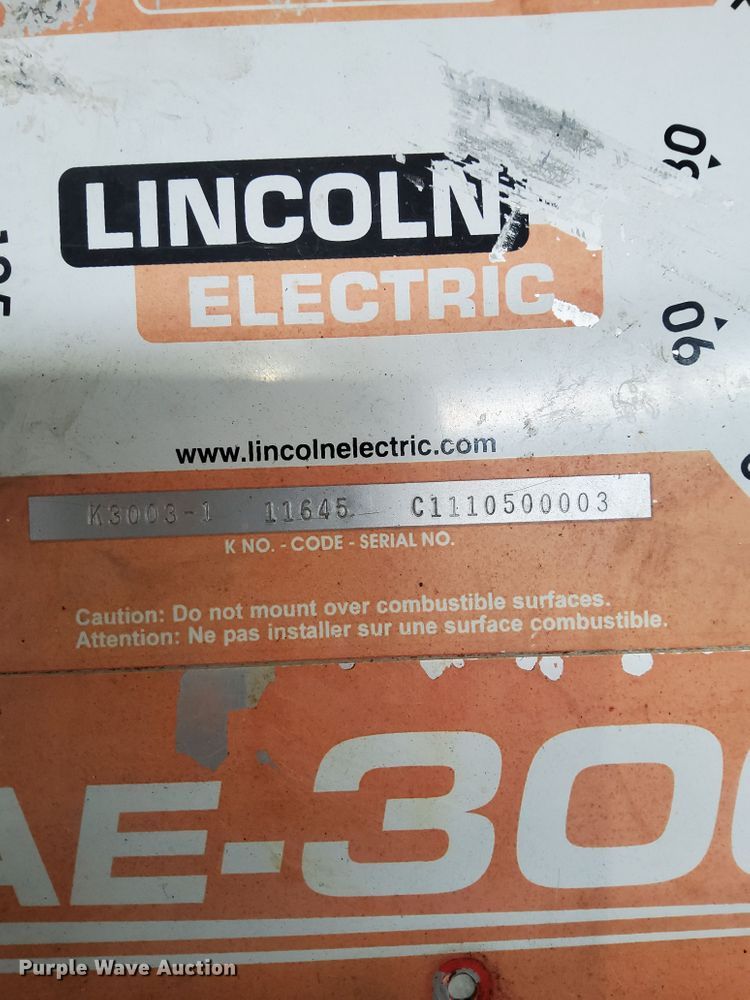 image for item IA9481 Lincoln Electric SAE-300  welder/generator