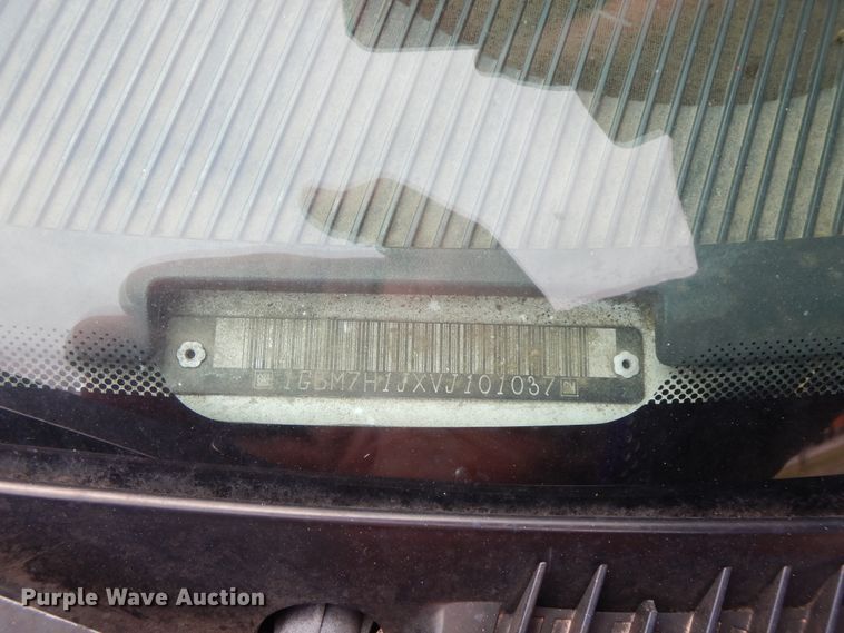 image for item II9335 1997 Chevrolet 7H4  propane truck