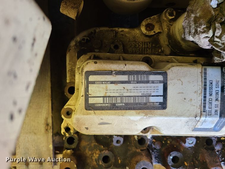image for item IQ9069 John Deere 3.9L four cylinder diesel engine