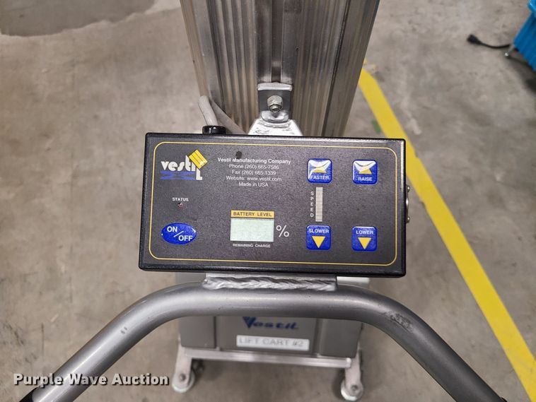 image for item IQ9072 Vestil PEL-100-A lift