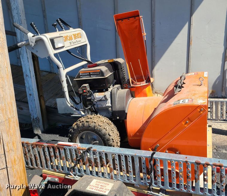 image for item IQ9082 Snow Beast snow blower