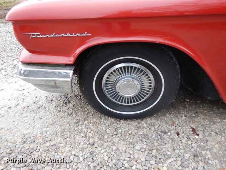 image for item IX9356 1958 Ford Thunderbird