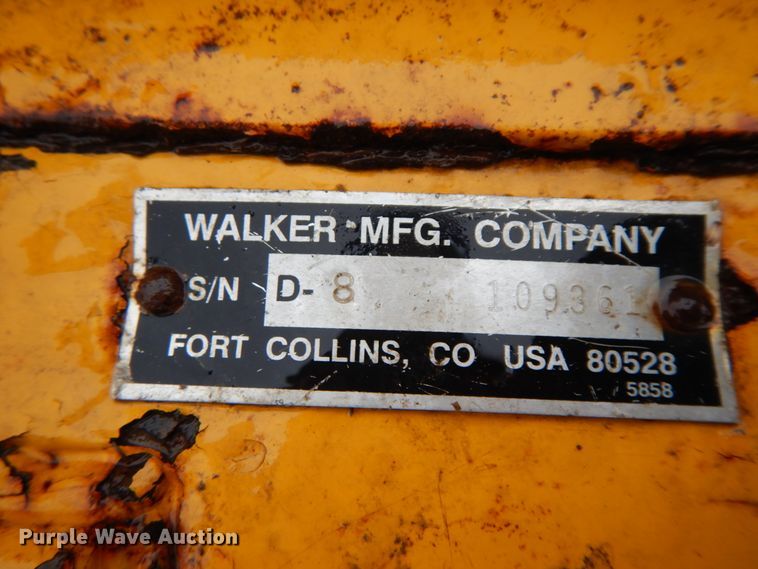 image for item IX9424 Walker MTSD  ZTR lawn mower