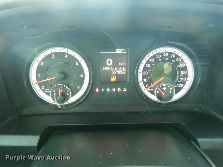 image for item IY9525 2014 Dodge Ram 1500  Quad Cab pickup truck