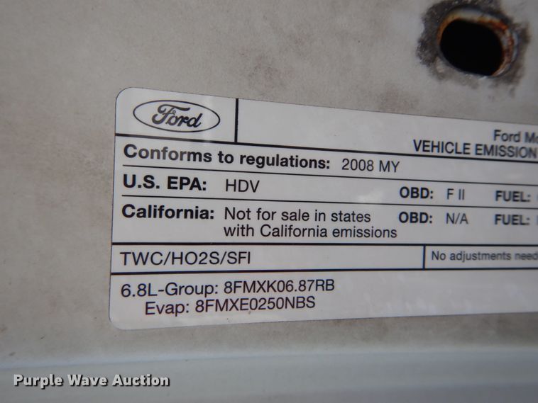 image for item IY9530 2008 Ford F350 Super Duty XLT  Crew Cab pickup truck