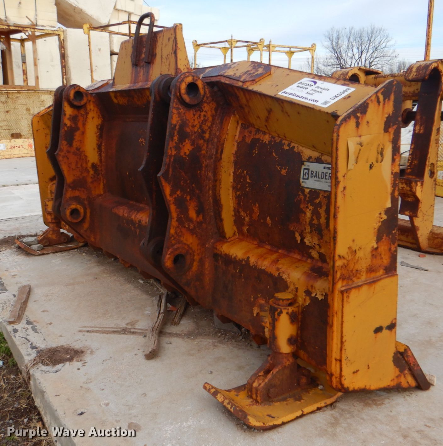 Balderson BD930S80 95"W dozer blade in Muskogee, OK Item DK5509 sold
