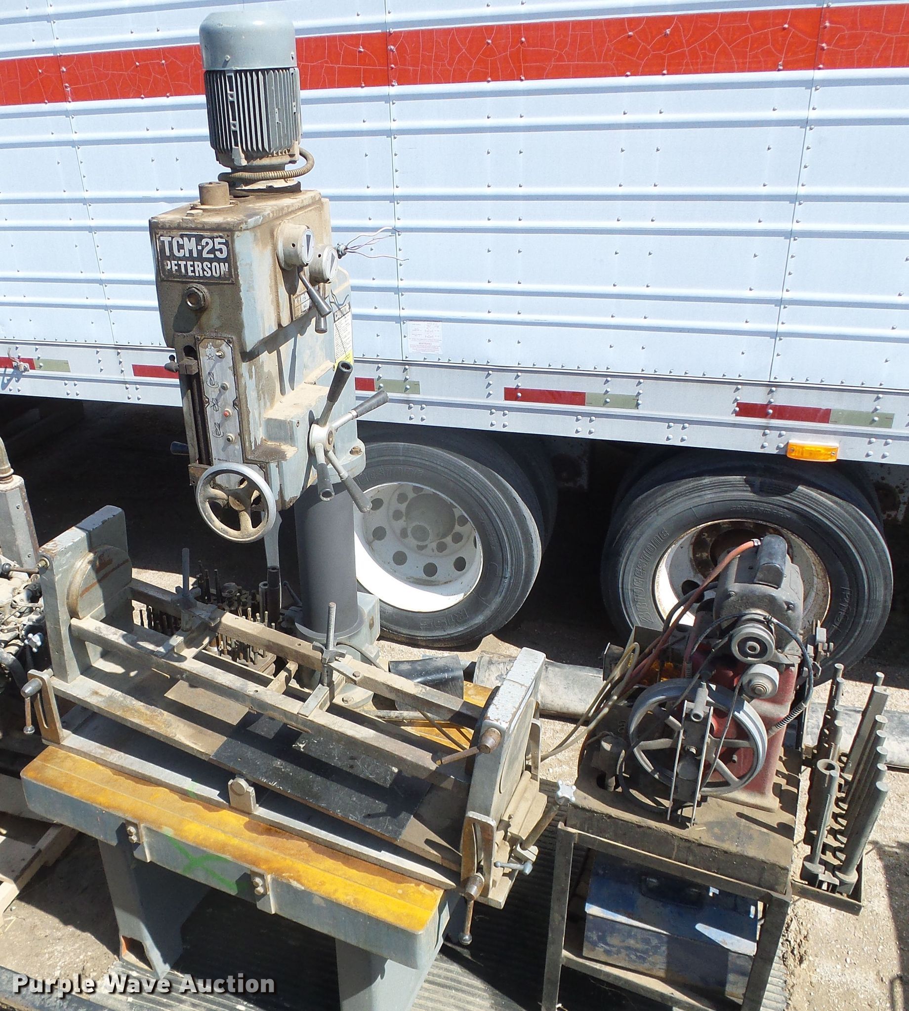 Peterson TCM25 valve seat and guide machine in Leoti, KS Item GR9421