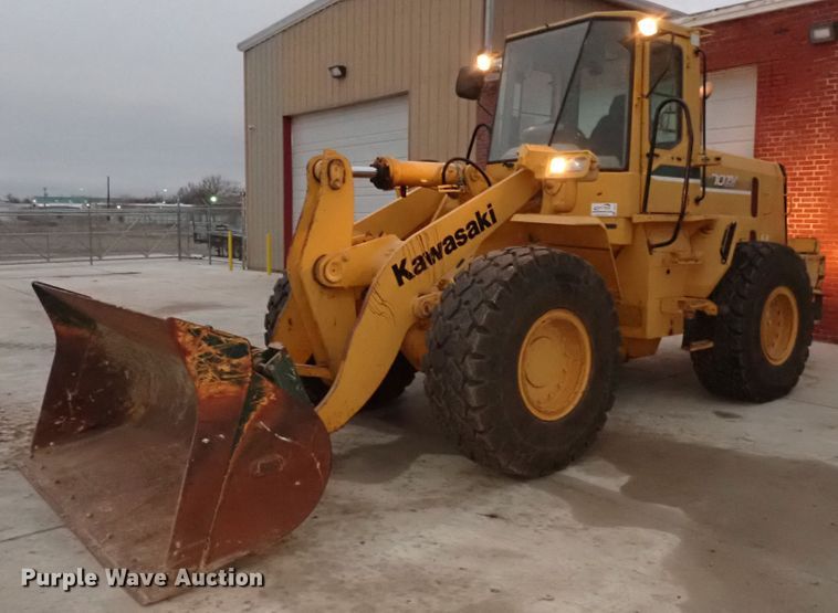 image for item DJ0247 2007 Kawasaki 70ZV  wheel loader