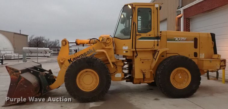 image for item DJ0247 2007 Kawasaki 70ZV  wheel loader