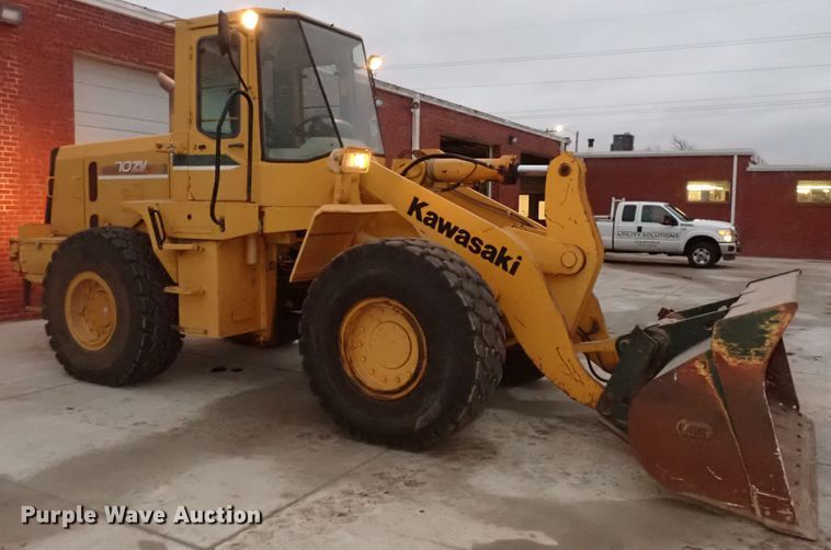 image for item DJ0247 2007 Kawasaki 70ZV  wheel loader