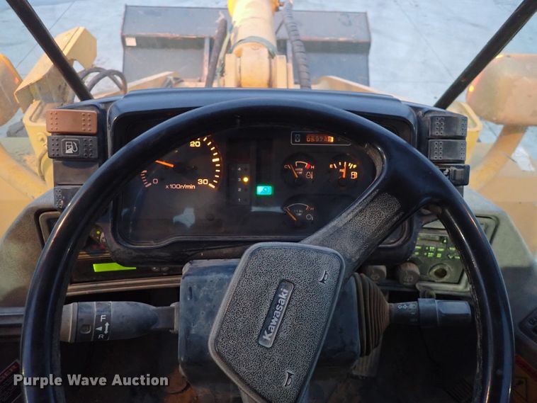 image for item DJ0247 2007 Kawasaki 70ZV  wheel loader