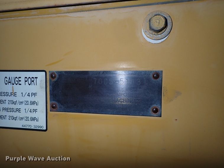 image for item DJ0247 2007 Kawasaki 70ZV  wheel loader