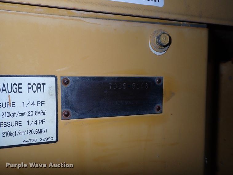 image for item DJ0247 2007 Kawasaki 70ZV  wheel loader