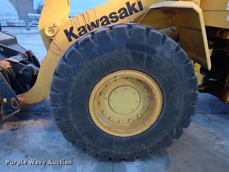 image for item DJ0247 2007 Kawasaki 70ZV  wheel loader