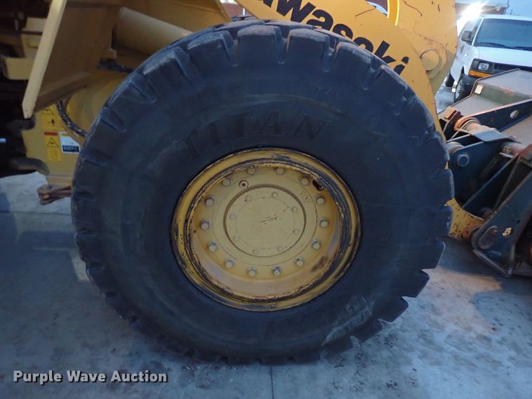 image for item DJ0247 2007 Kawasaki 70ZV  wheel loader