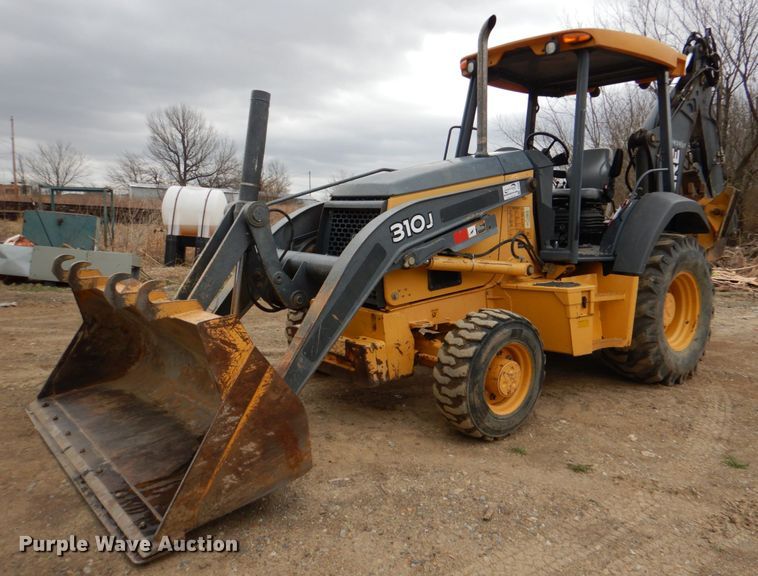 image for item DJ0396 2012 John Deere 310J  backhoe